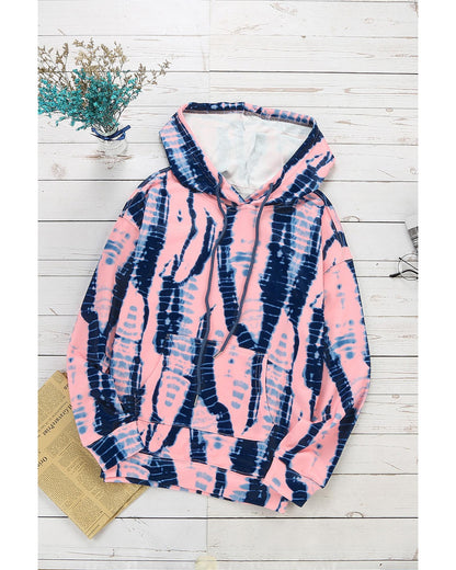 Azura Exchange Tie-dye Print Hoodie - M