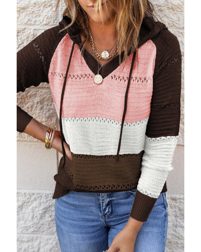 Azura Exchange Knitted Hoodie for Beach Bonfire - 3XL