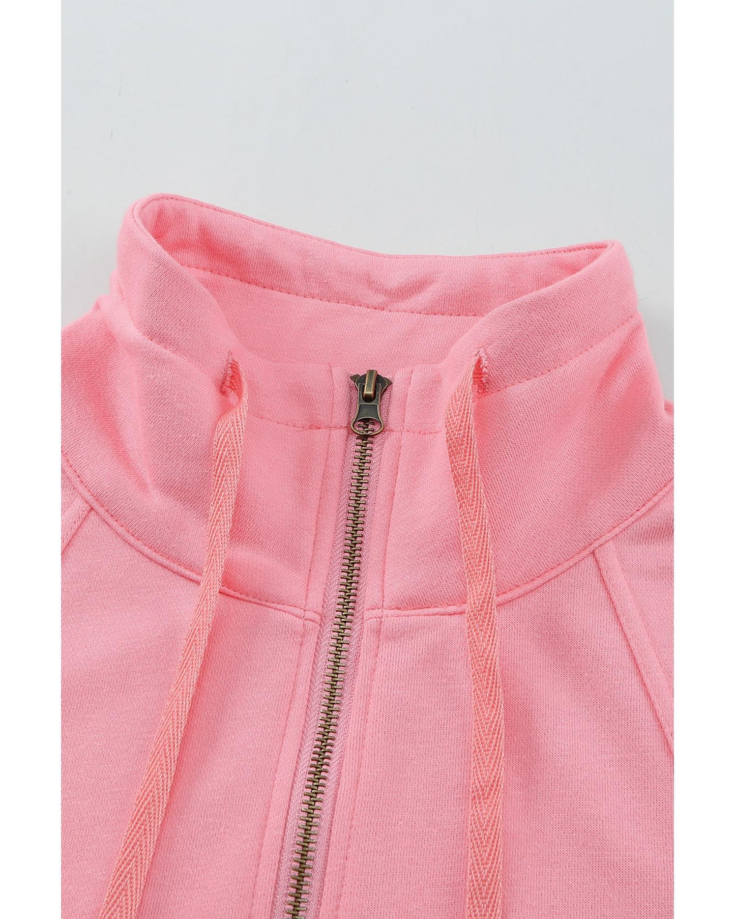 Azura Exchange Zipped Colorblock Sweatshirt with Pockets - L