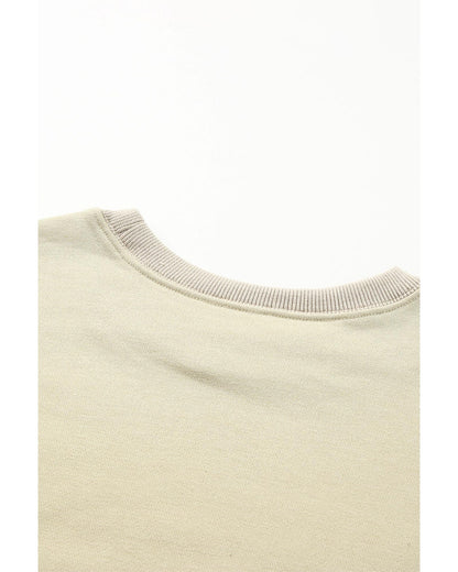 Azura Exchange Plain Crew Neck Pullover Sweatshirt - 2XL