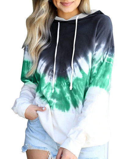 Azura Exchange Tie-dye Hoodie - M