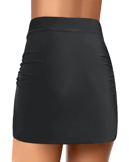 Azura Exchange Hem Swim Skirt - L