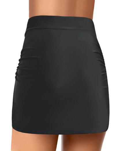 Azura Exchange Hem Swim Skirt - M