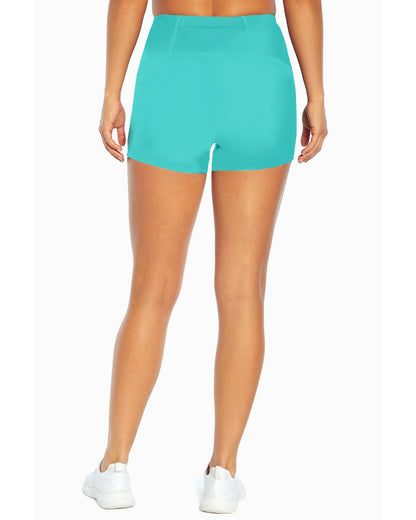 Azura Exchange Cutout Patchwork Swim Shorts - L