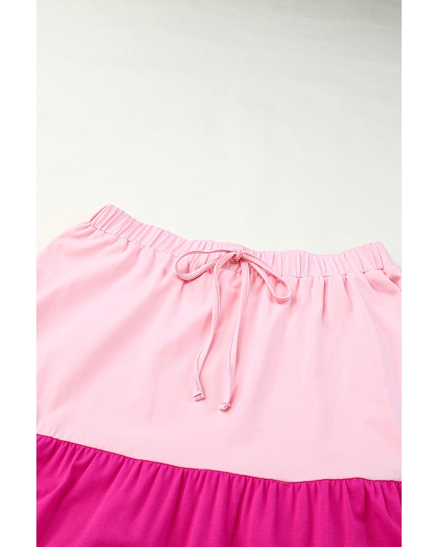 Azura Exchange Tiered Drawstring Maxi Skirt - S