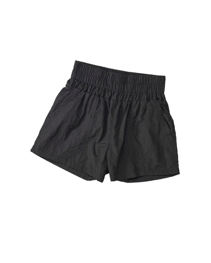 Azura Exchange Elastic High Waist Side Pockets Shorts - L