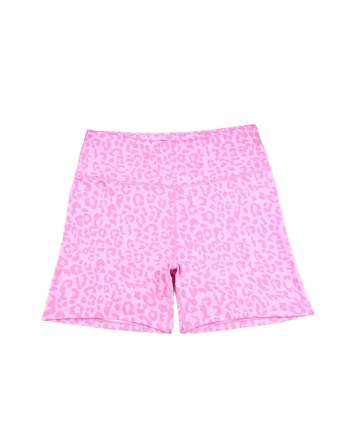 Azura Exchange Luxury Leopard Print Elastic Cycling Shorts - XL