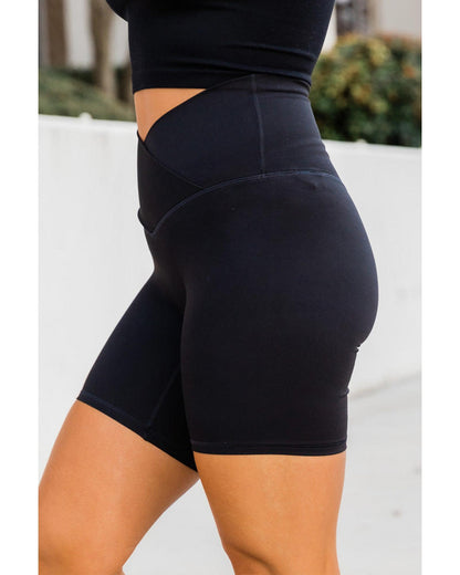 Azura Exchange V-Waistband Yoga Shorts - M