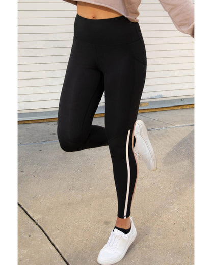 Azura Exchange Ankle Length Butt Lifting High Waist Leggings - L