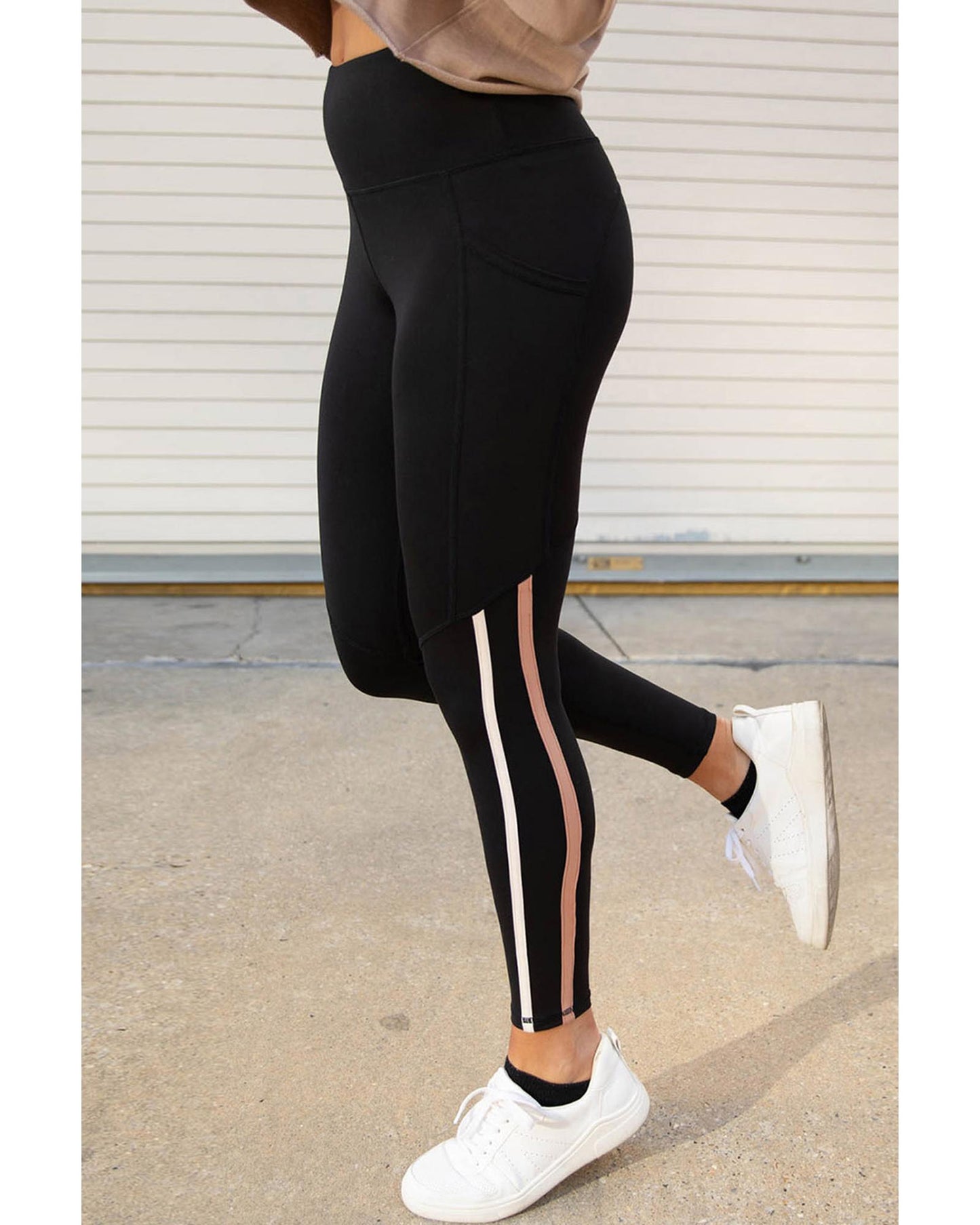 Azura Exchange Ankle Length Butt Lifting High Waist Leggings - L