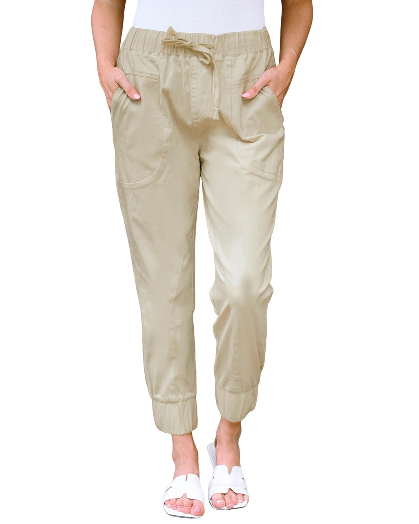 Azura Exchange Drawstring Pocketed Pants - 10 US