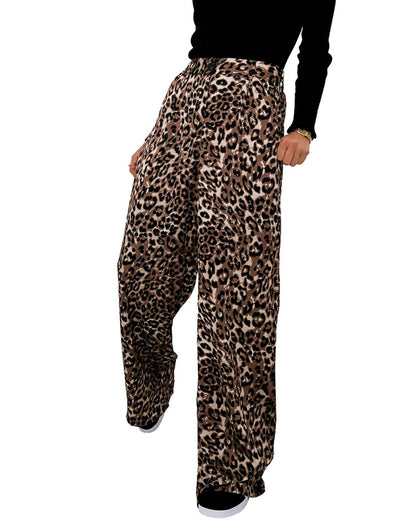 Azura Exchange Black High Waist Wide Leg Pants - 14 US