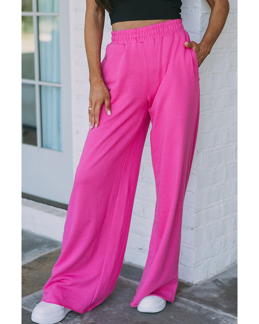 Azura Exchange Pocketed Wide Leg Pants - M