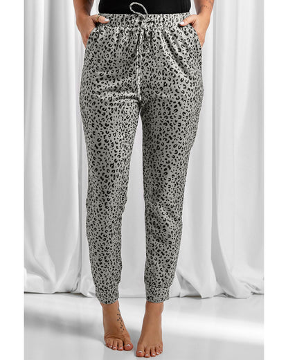 Azura Exchange Breezy Leopard Joggers - M