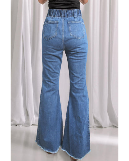 Azura Exchange High-Waisted Denim Jeans - M