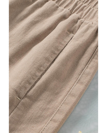 Azura Exchange Smocked Elastic High Waist Shorts - 16 US