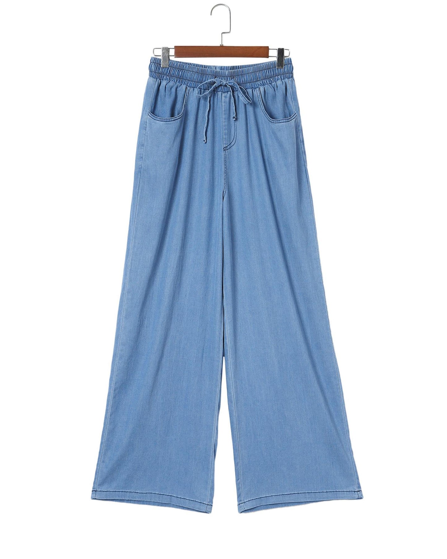 Azura Exchange Wide Leg Tencel Denim Pants - 14 US