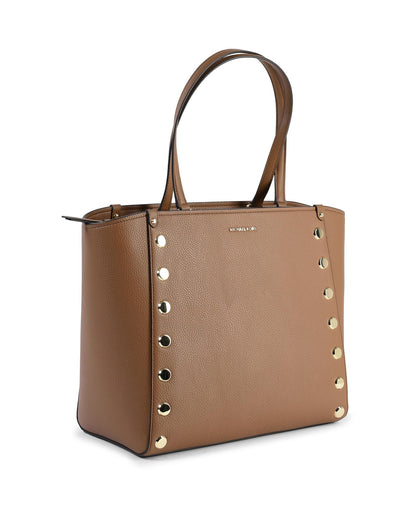 Leather Tote Bag - One Size