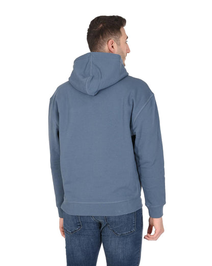 Hugo Boss Men's Cotton Blend Bright Blue Sweatshirt in Blu Elettrico - M