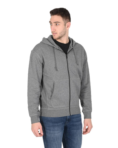 Hugo Boss Men's Cotton Blend Grey Sweatshirt in Grey - XL