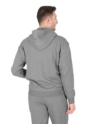 Hugo Boss Men's Cotton Blend Grey Sweatshirt in Grey - M