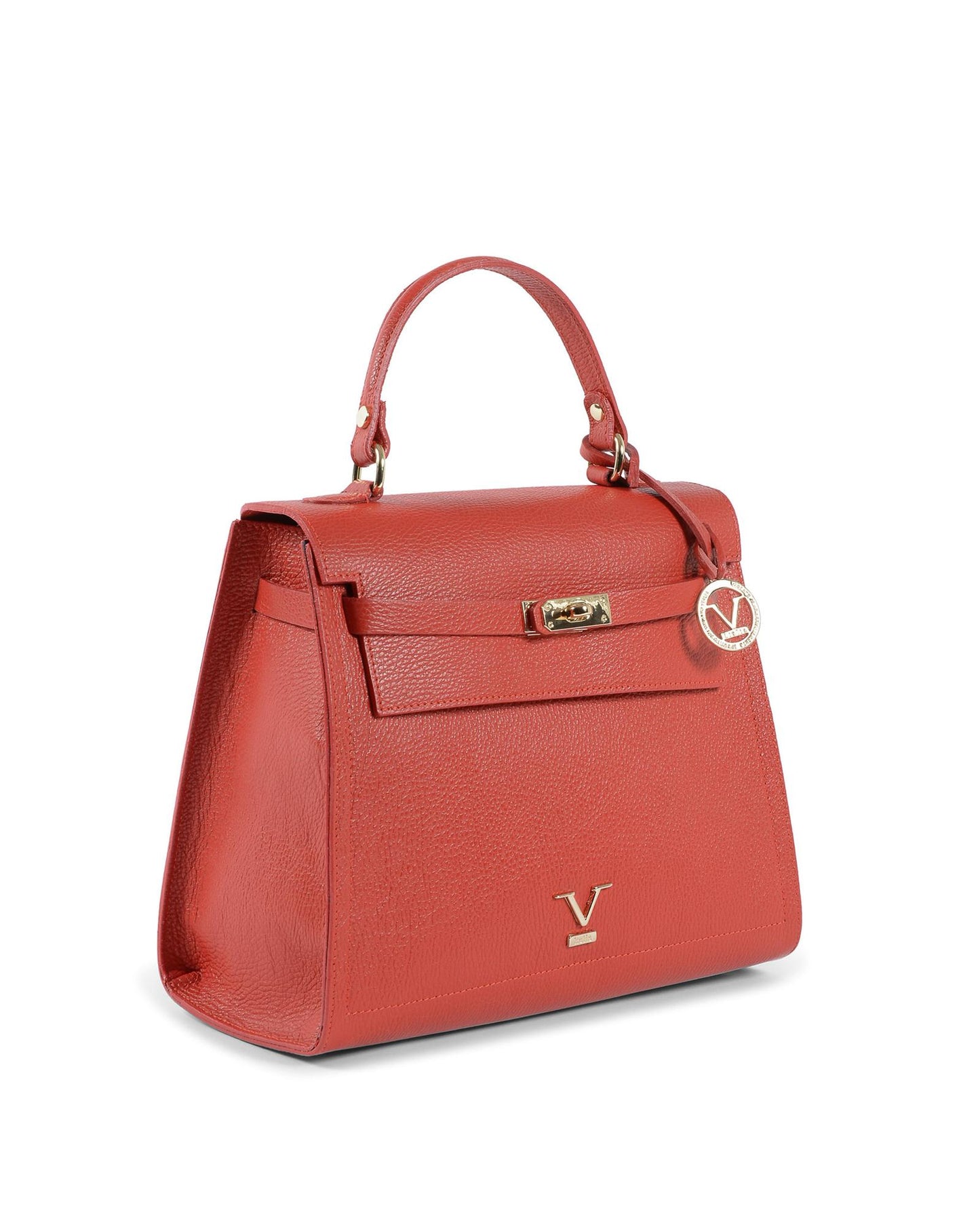 V Italia by Versace 1969 abbigliamento sportivo srl Women's Leather Handbag in Red in Red - One Size