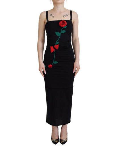 Embroidered Sheath Dress by Dolce & Gabbana 38 IT Women