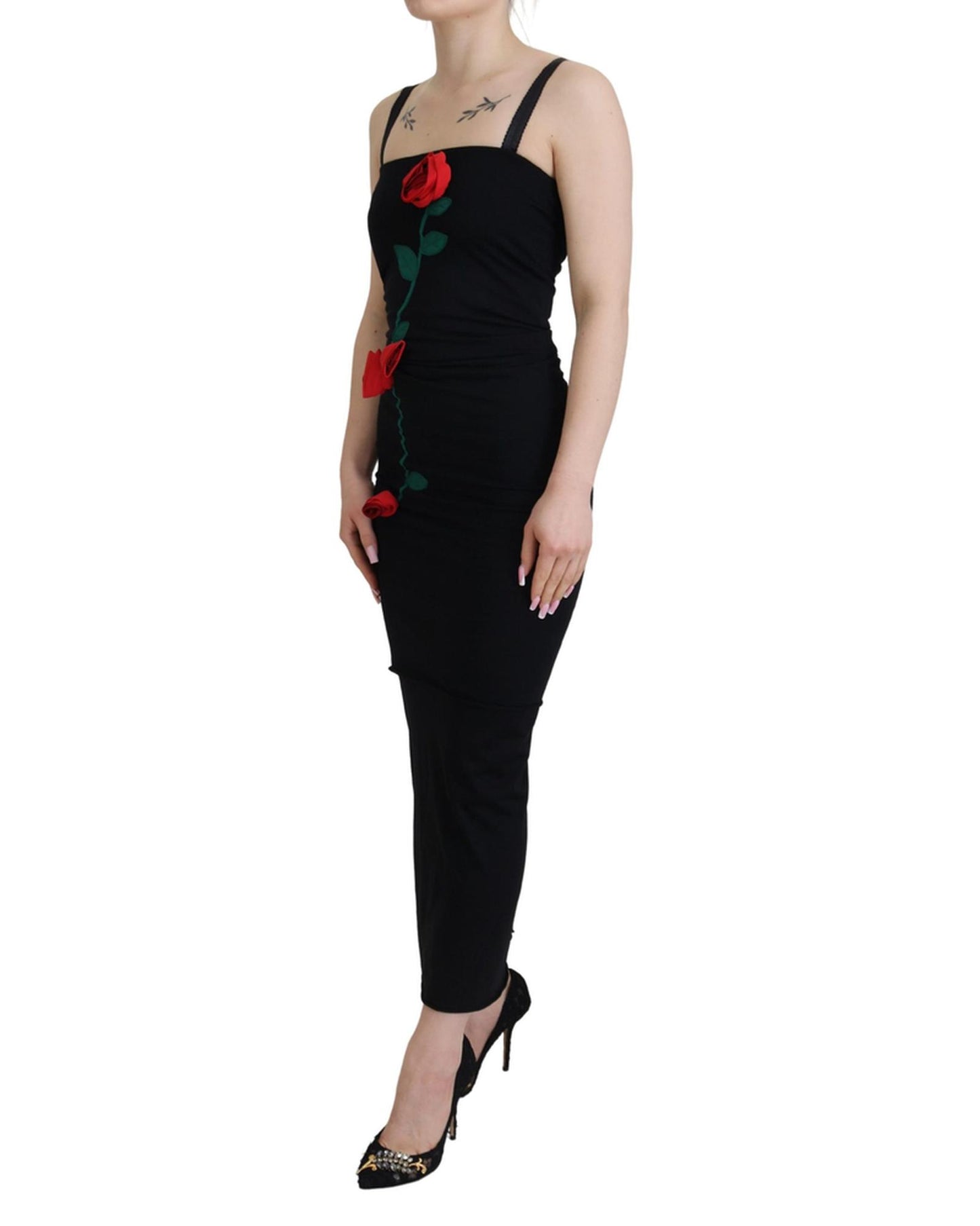 Embroidered Sheath Dress by Dolce & Gabbana 38 IT Women