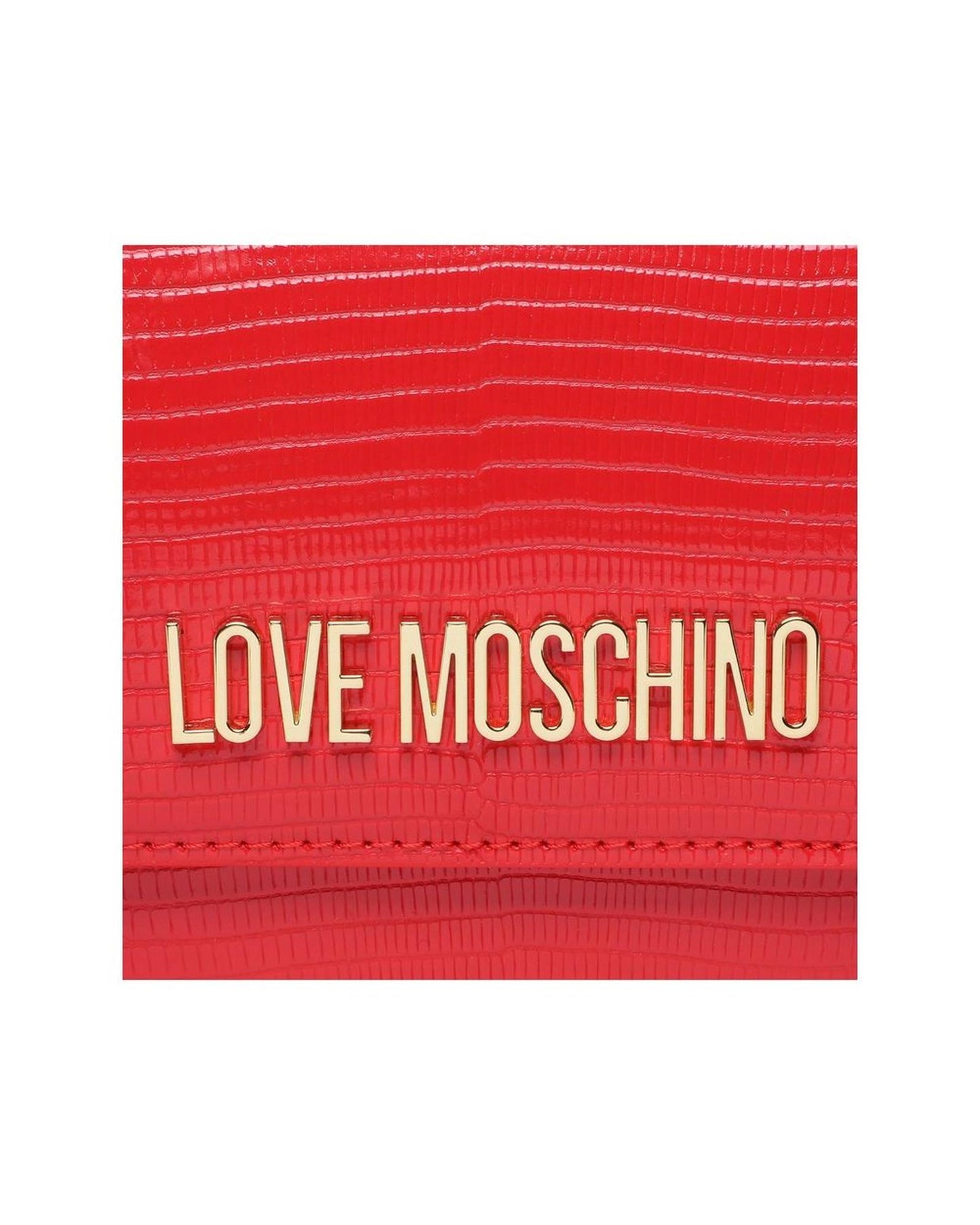 Love Moschino Women's Red Artificial Leather Crossbody Bag - One Size