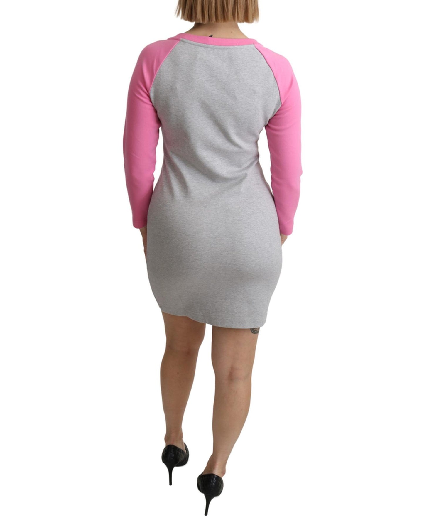 Crew Neck 3/4 Sleeve Sweater Dress with My Little Pony Motive 42 IT Women