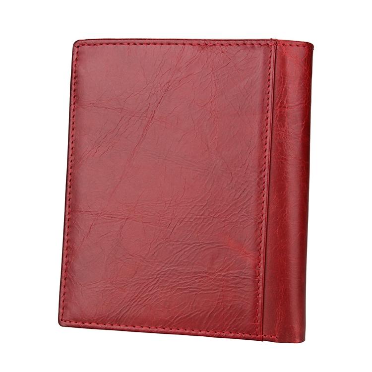 Leather Rfid Passport Wallet - Multi-function - Black