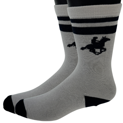 U.S. Polo Assn. Livergy Mens Crew Socks - White/Navy - 1 Pack of 3 Pairs - EU 39-42