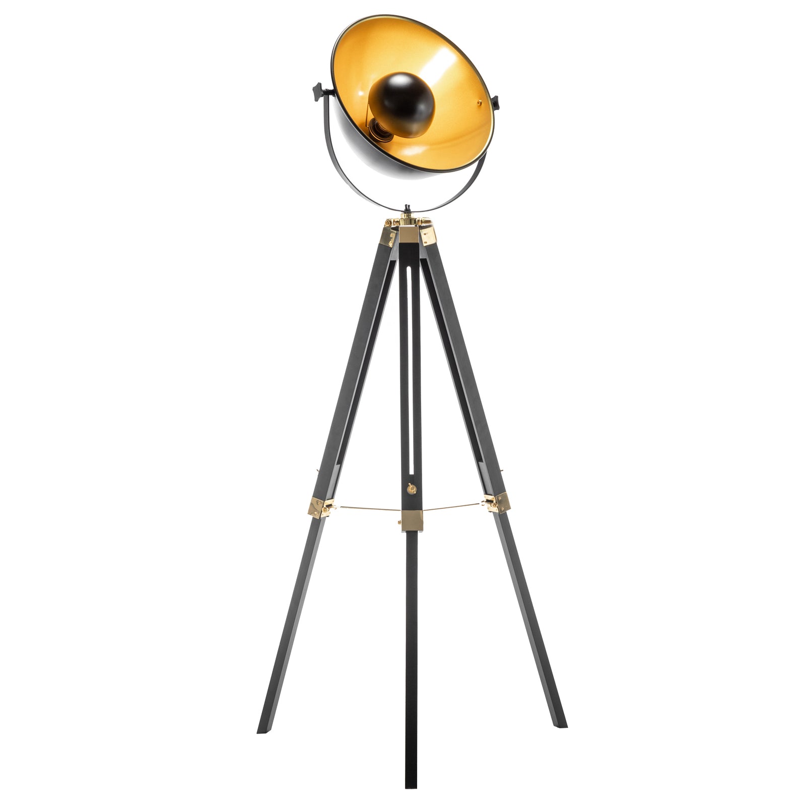 Tripod nautical style lamp