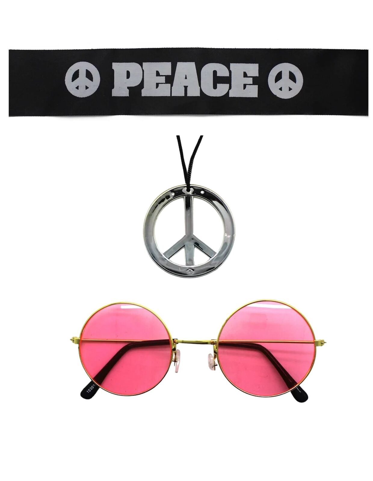 Hippie kit sunglasses and piece pendant