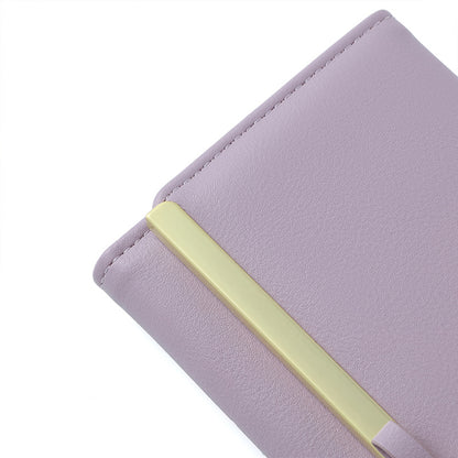 Claret Red Elegant Women's Long Wallet - Clutch Purse with Zip Coin Pocket & Card Slots
