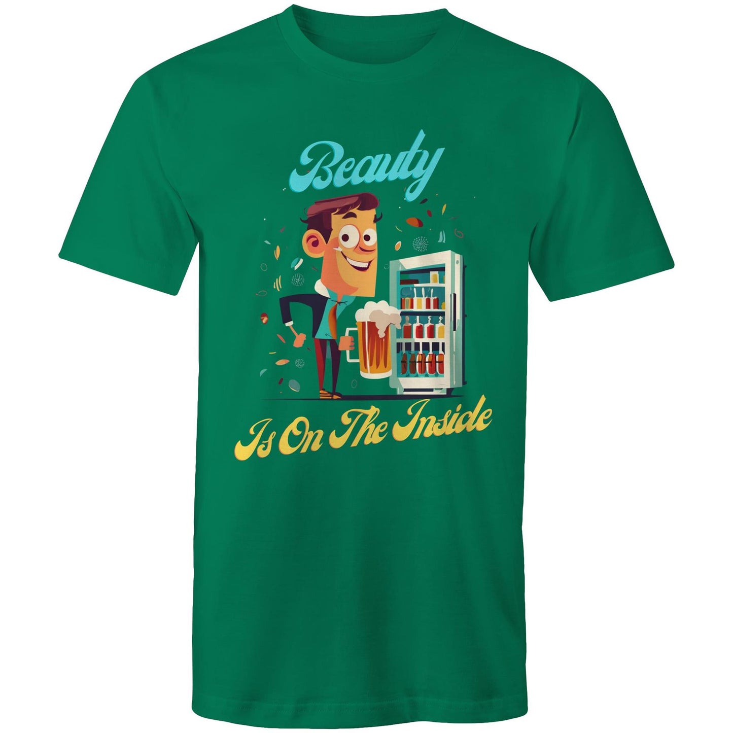 Beauty Is On The Inside - Mens T-Shirt