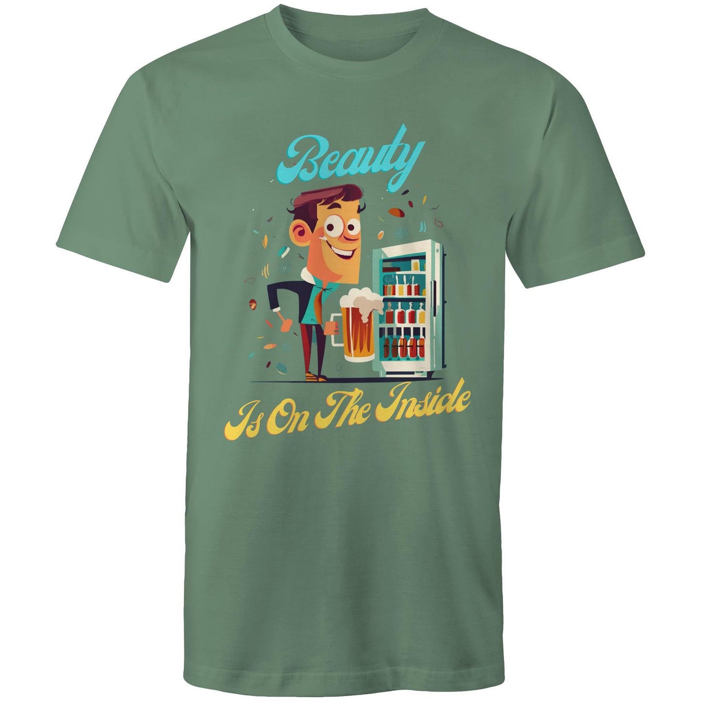 Beauty Is On The Inside - Mens T-Shirt