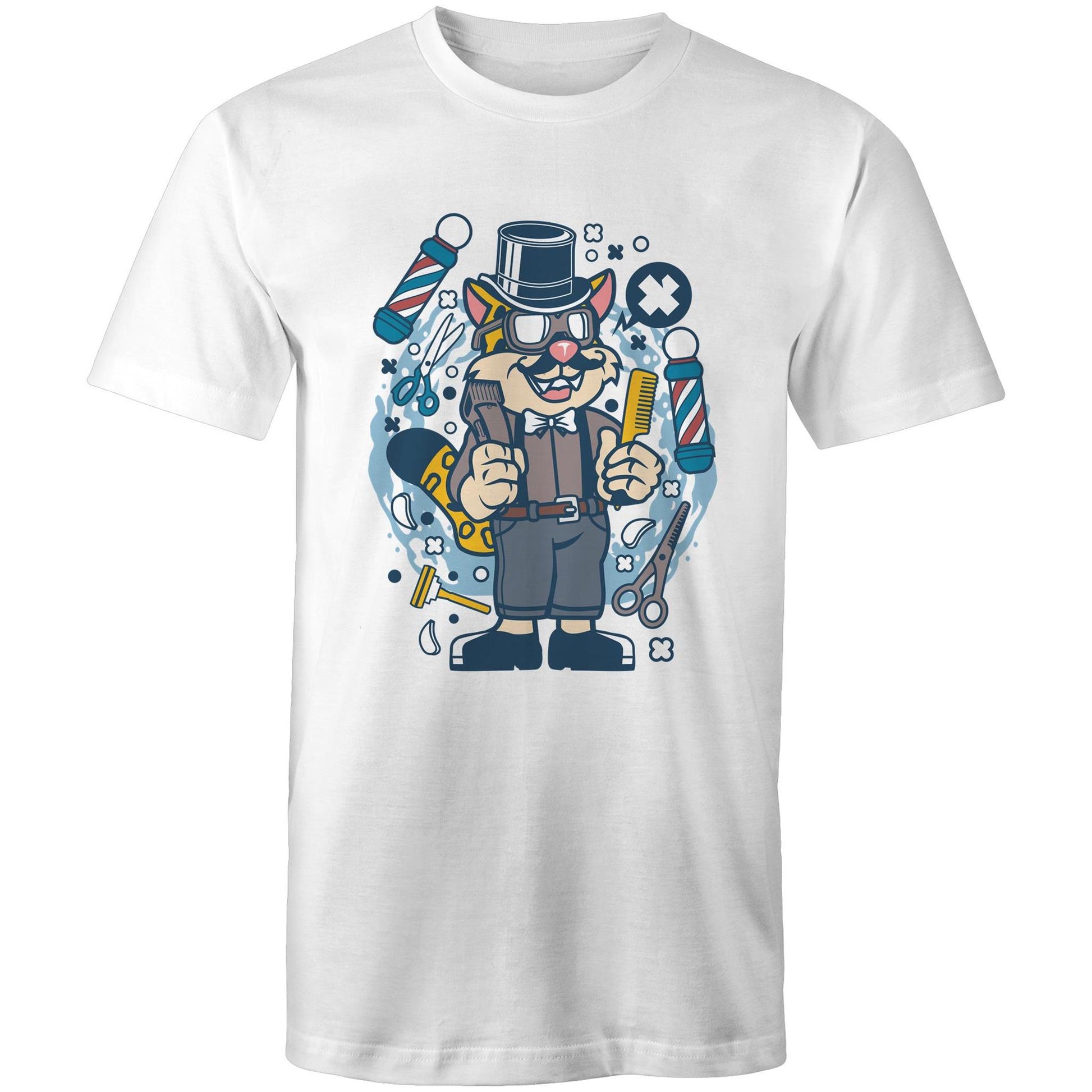 Hipster Barber T Shirt