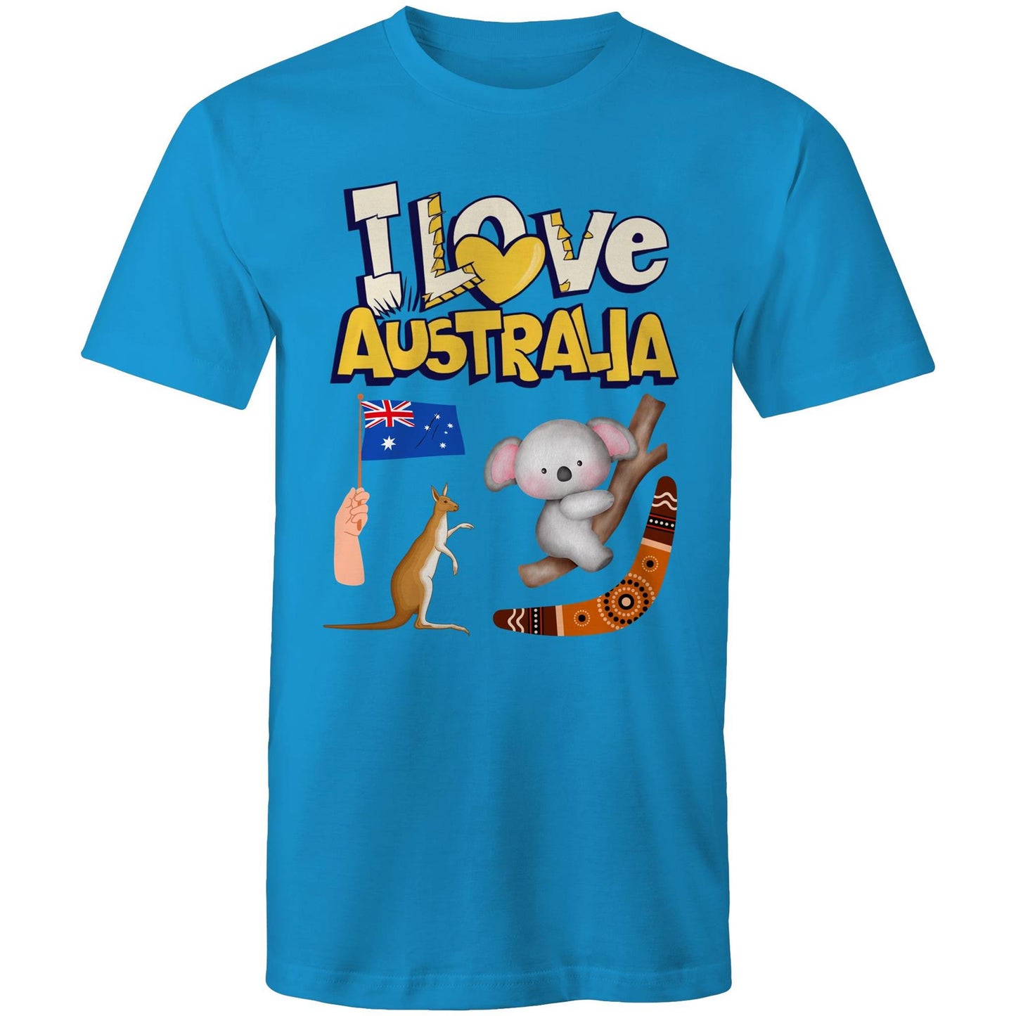 I Love Australia- Unisex T-Shirt