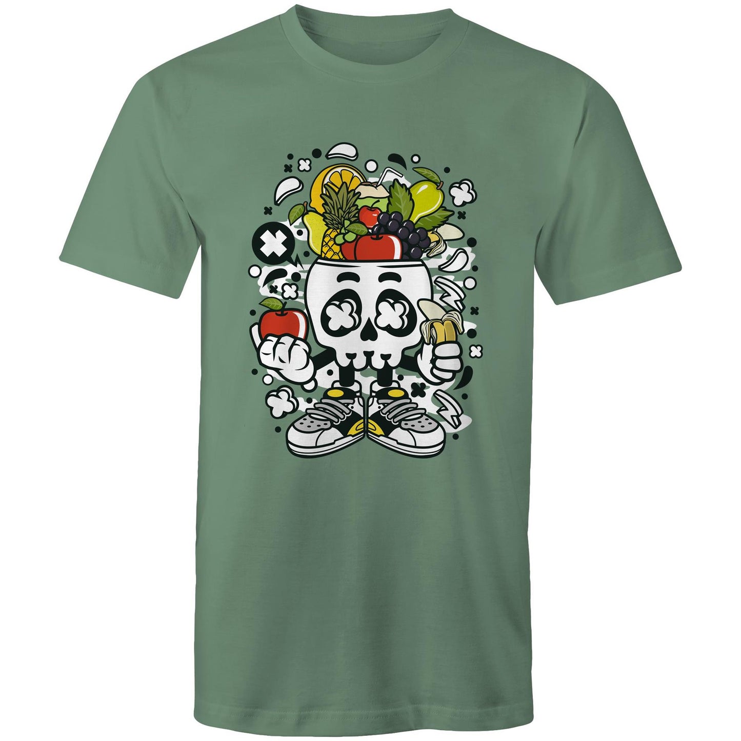 Fruit Skull - Mens T-Shirt