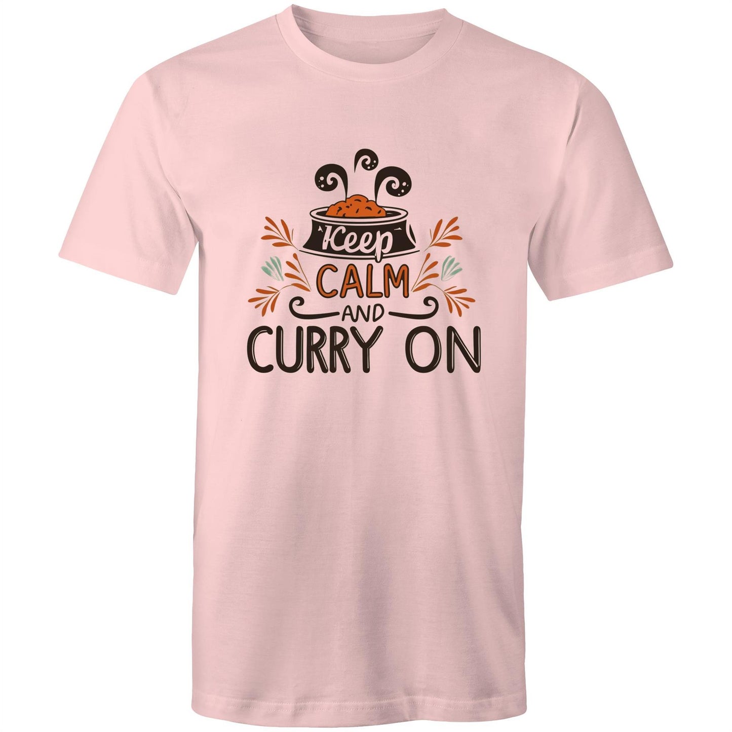 Keep Calm and Curry On - Mens T-Shirt