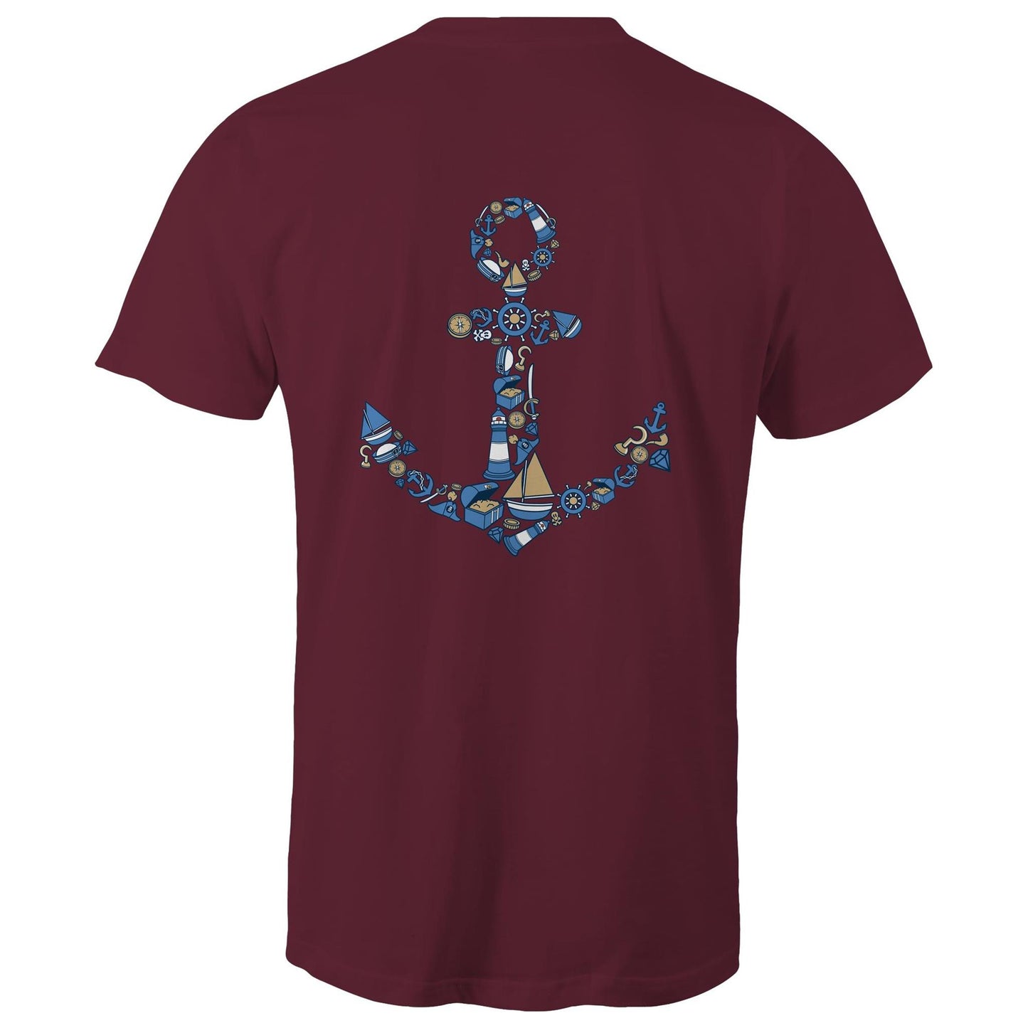 Fancy Anchor - Mens T-Shirt
