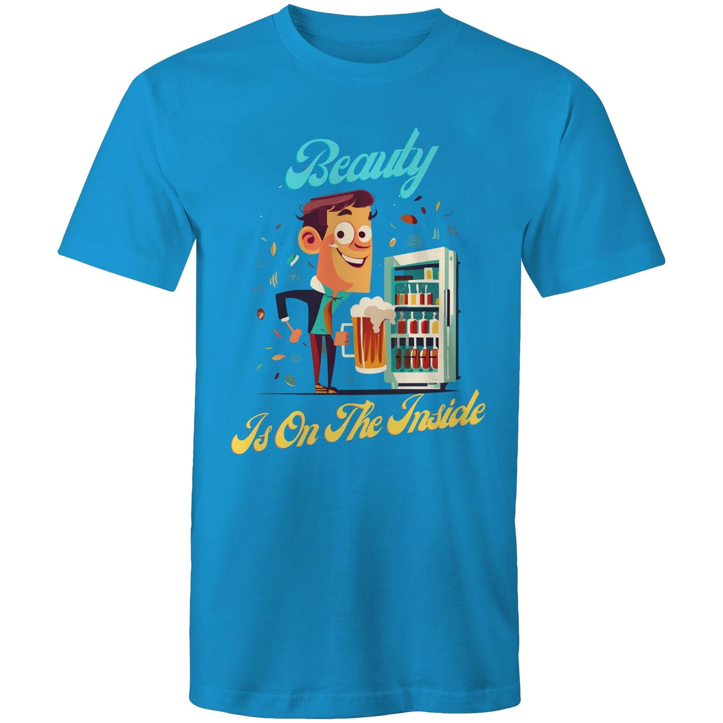 Beauty Is On The Inside - Mens T-Shirt