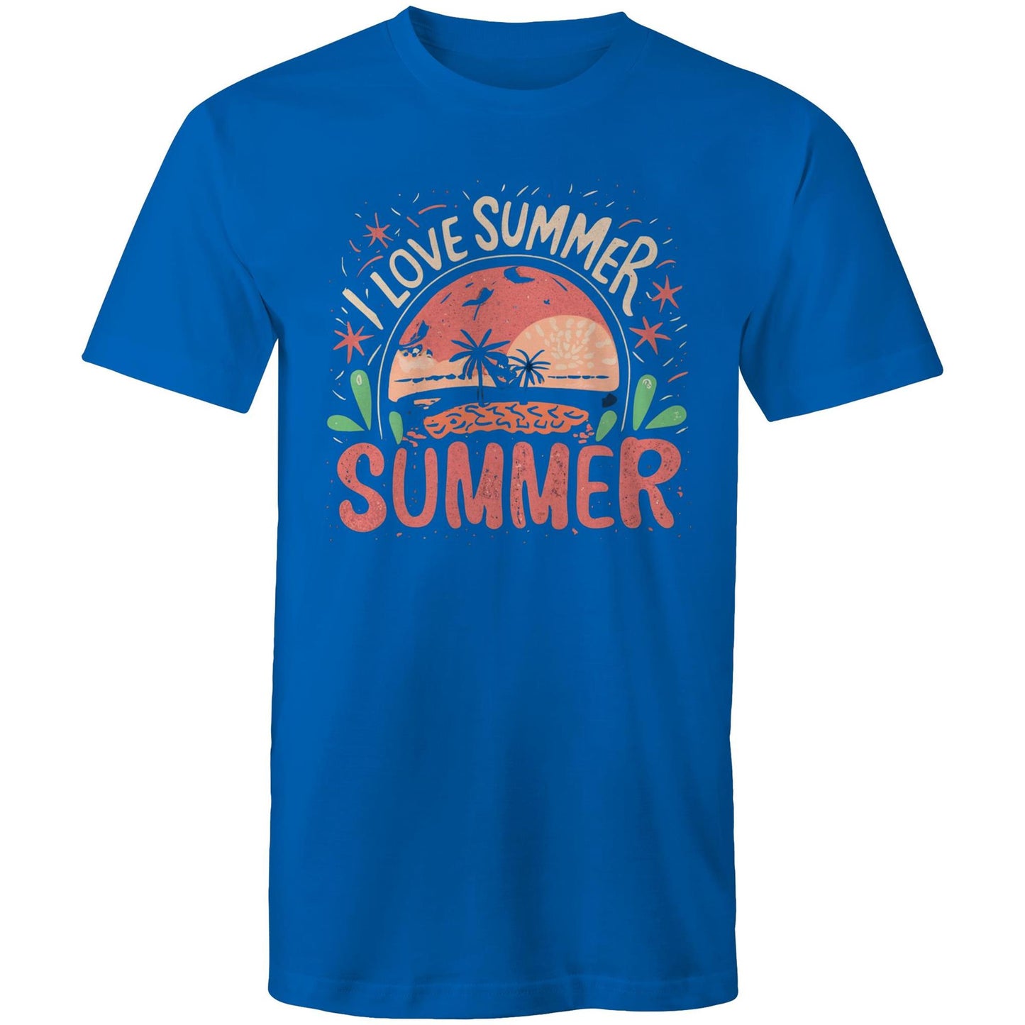 I Love SUMMER - Mens T-Shirt
