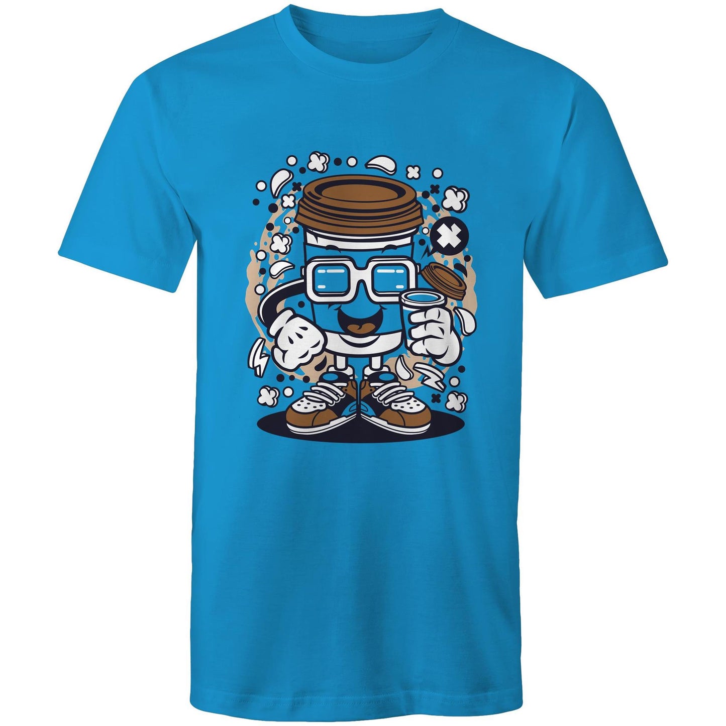 Coffee Head Comic T-Shirt