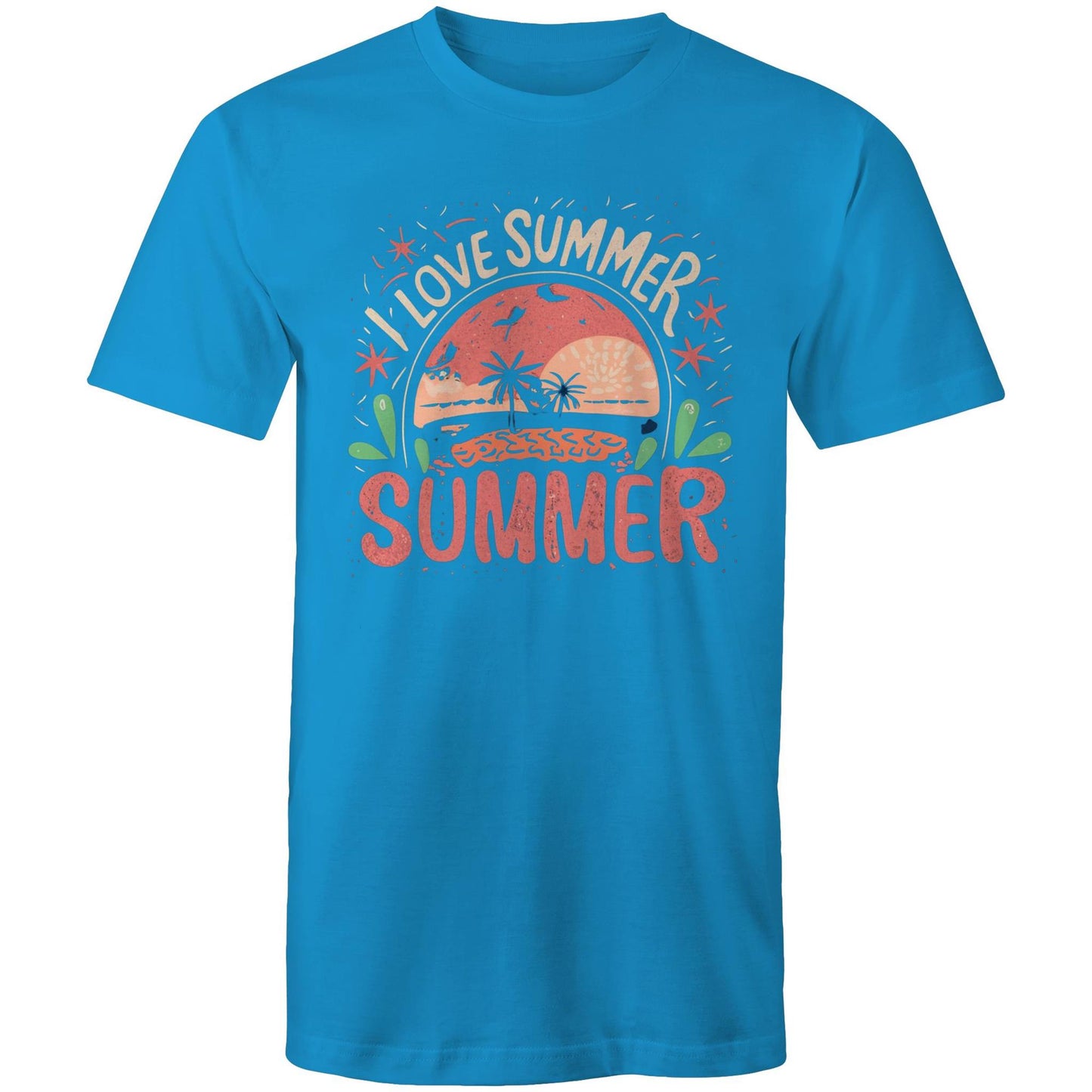 I Love SUMMER - Mens T-Shirt