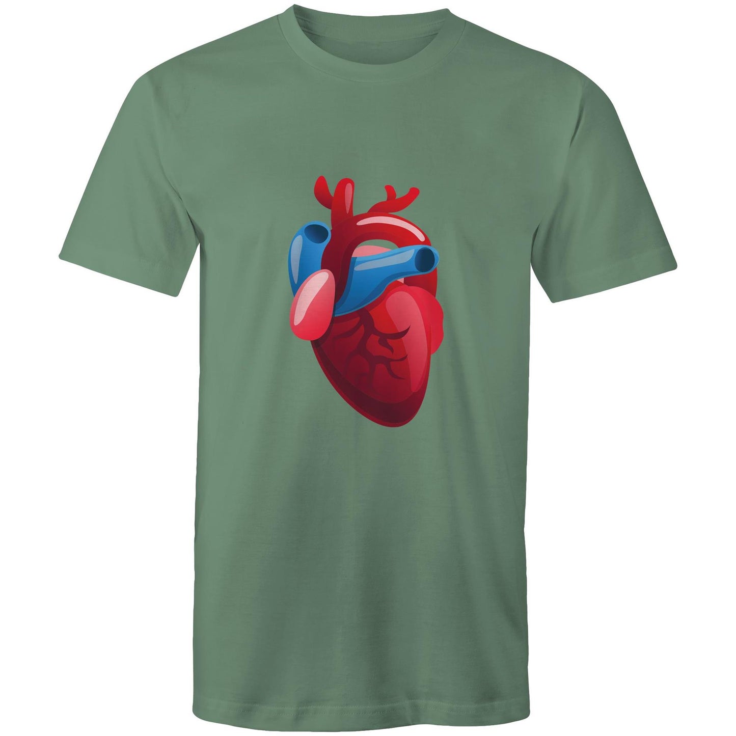 Real Human Heart - Mens T-Shirt