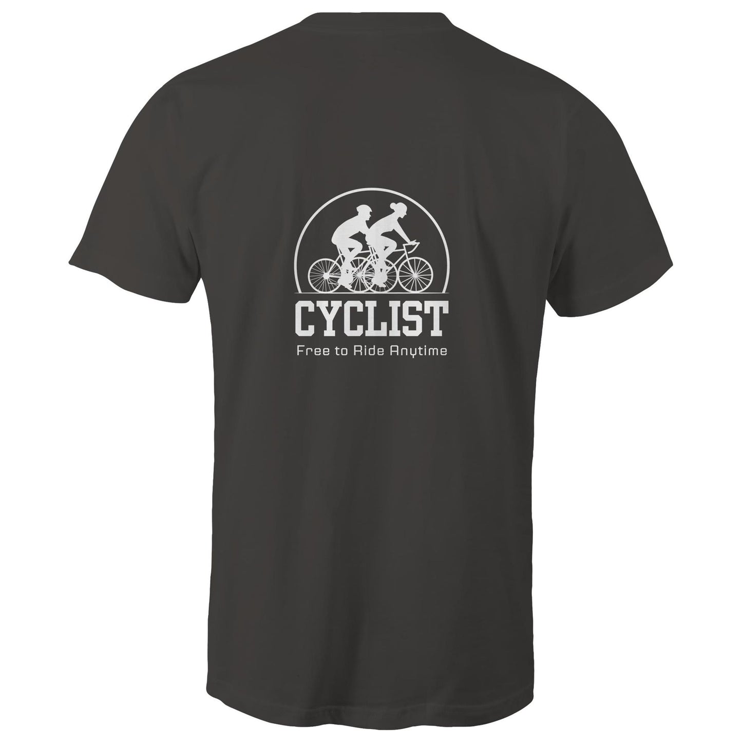 Cyclist Free To Ride - Mens T-Shirt