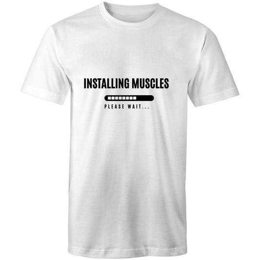 Installing Muscles - Please Wait t Shirt