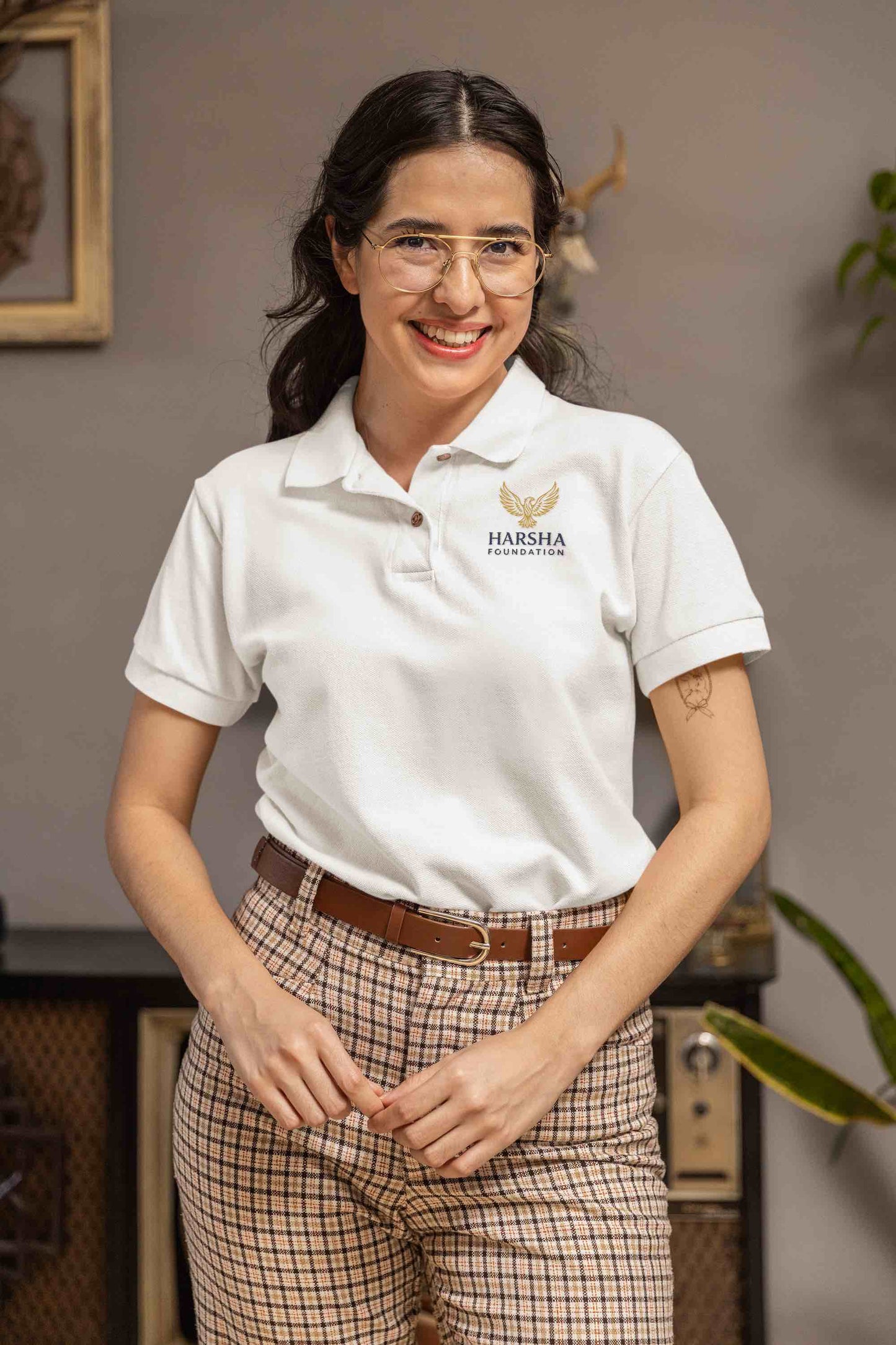 Harsha Foundation Polo Shirt - T Shirt World Australia